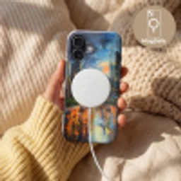 Auto - Skyline - Zon - Blauw Toughcase MagSafe Apple iPhone 17 klein -USP_MagsafeV