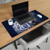 Koe - Delfts - Blauw - Artistiek Muismat XXL klein -sfeer1