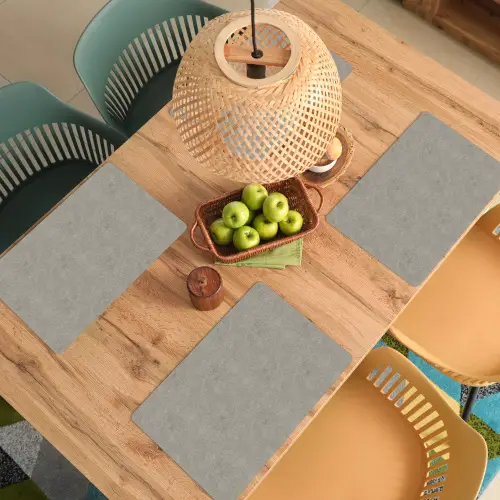 Beton - Grijs - Patronen - Industrieel Placemat vinyl groot 368 -zzsfeer5_Kitchenyeah-website