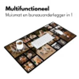 Fotocollage - 20 afbeeldingen Muismat XXL klein -sfeer4