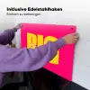 Dream big - Roze - Geel - Minimalistisch Inductie beschemer met haakjes klein -ky-ophangen-de