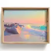 Zomerlicht - Strand - Fonkelende accenten Dienblad Rechthoek middel -z3d_shopping