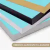 Blauw - Snoep - Regenboog Textielframe zwart klein -USP_kleurenNL