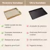 Bogen - Patroon - Beige Dienblad Rechthoek middel 911 -USP_VergelijkingES