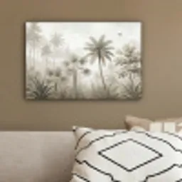 Jungle - Palmbomen - Natuur canvas 2cm klein -sfeer3