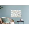 Boho - Jungle - Bloemen - Bladeren Muursticker klein -plant