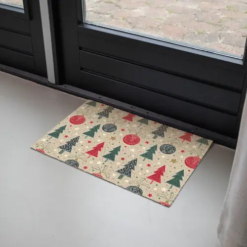 Illustratie - Kerst - Sterren Deurmat klein 898 -sfeer2