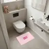 Bisou - Roze - Schaduw Badmat klein -sfeer4