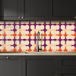 Modern - Patroon - Kleurrijk keuken achterwand 2 middel 871 -sfeer1