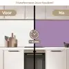 Interieur - Paars - Kleuren - Paarse - Kleur - Effen keuken achterwand 2 middel 871 -voor-na2_NL