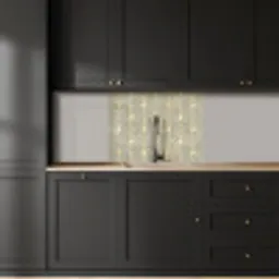Elegant - Symbool - Goud - Grijsgroen keuken achterwand 2 middel 865 -sfeer1