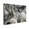 Marmer - Zwart - Goud - Grijs canvas 2cm klein -z3d