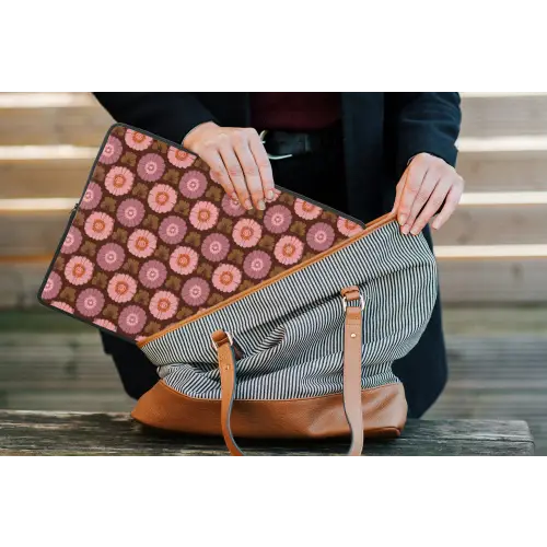 Retro - Madelief - Roze laptophoes neopreen klein 279 -tas