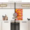 Dahlia - Bloem - Oranje keuken achterwand 2 middel -voor-na2_ES