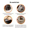 Modern - Geometrie - Kleurrijk Inductie beschermer vinyl 3mm klein 276 -zzzzzzz-td-werking