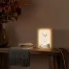 Landschap - Japandi - vogel Light Box met kabel (Tafellamp) klein -sfeer4
