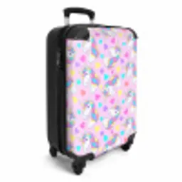 Eenhoorn euforie NBS - Handbagage koffer - Unisex middel -productfoto_3d