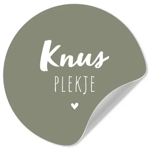 Spreuken - Knus plekje - Tekst - Zomer Wandcirkel behangsticker klein -3d