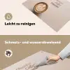 Koffie - Obessive Coffee Disorder - Beige Inductie beschemer met haakjes klein -ky-schoon-de