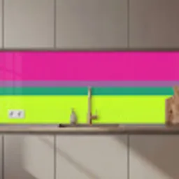 Strepen - Modern - Kleurrijk keuken achterwand 2 middel zz_3dshopping
