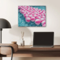 Strandballen - Roze - Water PET vilt klein -sfeer5
