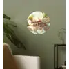 Bloesems - Zonlicht - Quote - Wit Wandcirkel behangsticker klein -sfeer2