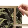 Botanisch - Bladeren - Groen Light Box met batterij (Wandlamp) middel 907 -USP_websiteprintNL