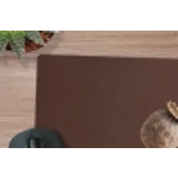 Papaverbol - Droogbloem - Bruin - Minimalistisch muismat rubber klein -closeup