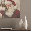 Kerstman - Rendier - Kerst - Christmas PET vilt klein -sfeer6_closeup