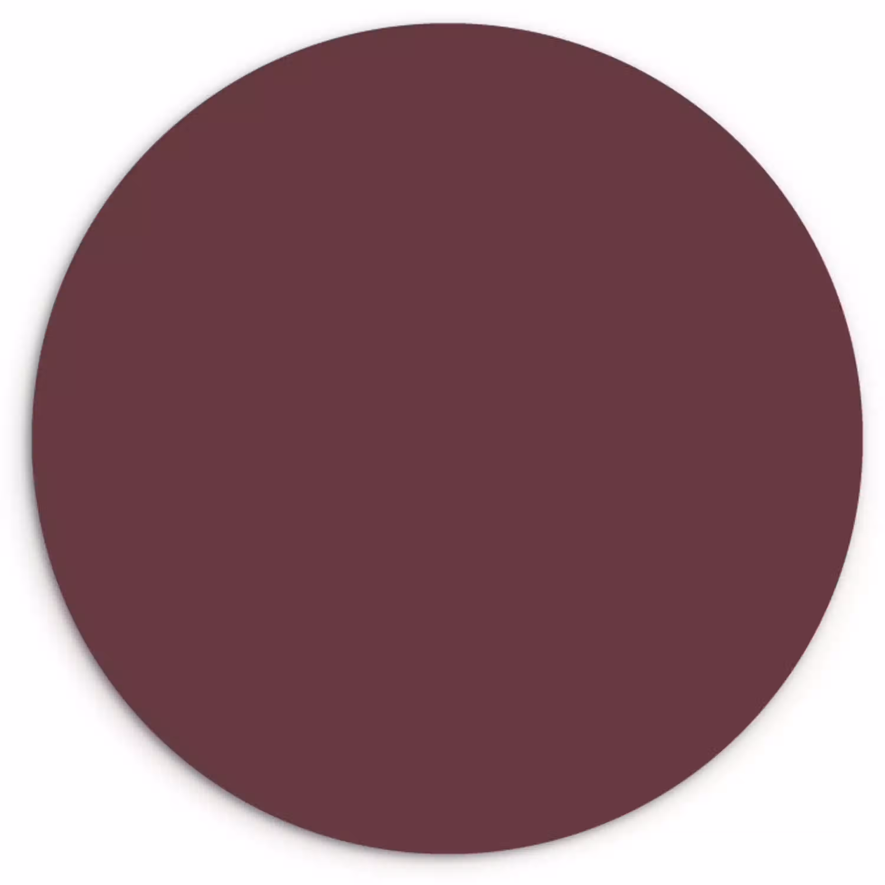 Dusty - Rose - Roze Wandcirkel kunststof plaat 5mm dik klein 188 -3d
