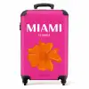 Summer destinations - Miami Florida NBS - Handbagage koffer - Kinderen Unisex middel -productfoto_recht