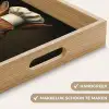 Konijn - Kok - Dier Dienblad Rechthoek middel -USP_HandgreepNL