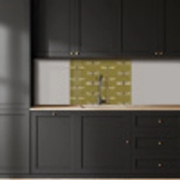 Libellen - Patroon - Groen keuken achterwand 2 middel 865 -sfeer1