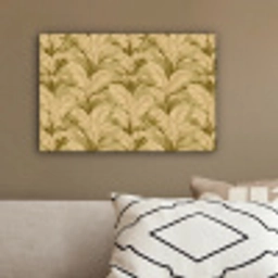 Palmbladeren - Klassiek - Groen canvas 2cm klein 34 -sfeer3