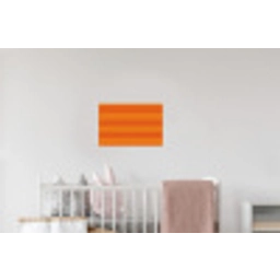 Strepen - Patroon - Oranje Muursticker klein 286 -kinderkamer