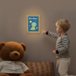 Dino - Ruimte - Planeten Light Box met kabel (Kinderlampje) klein -sfeer4a_kind