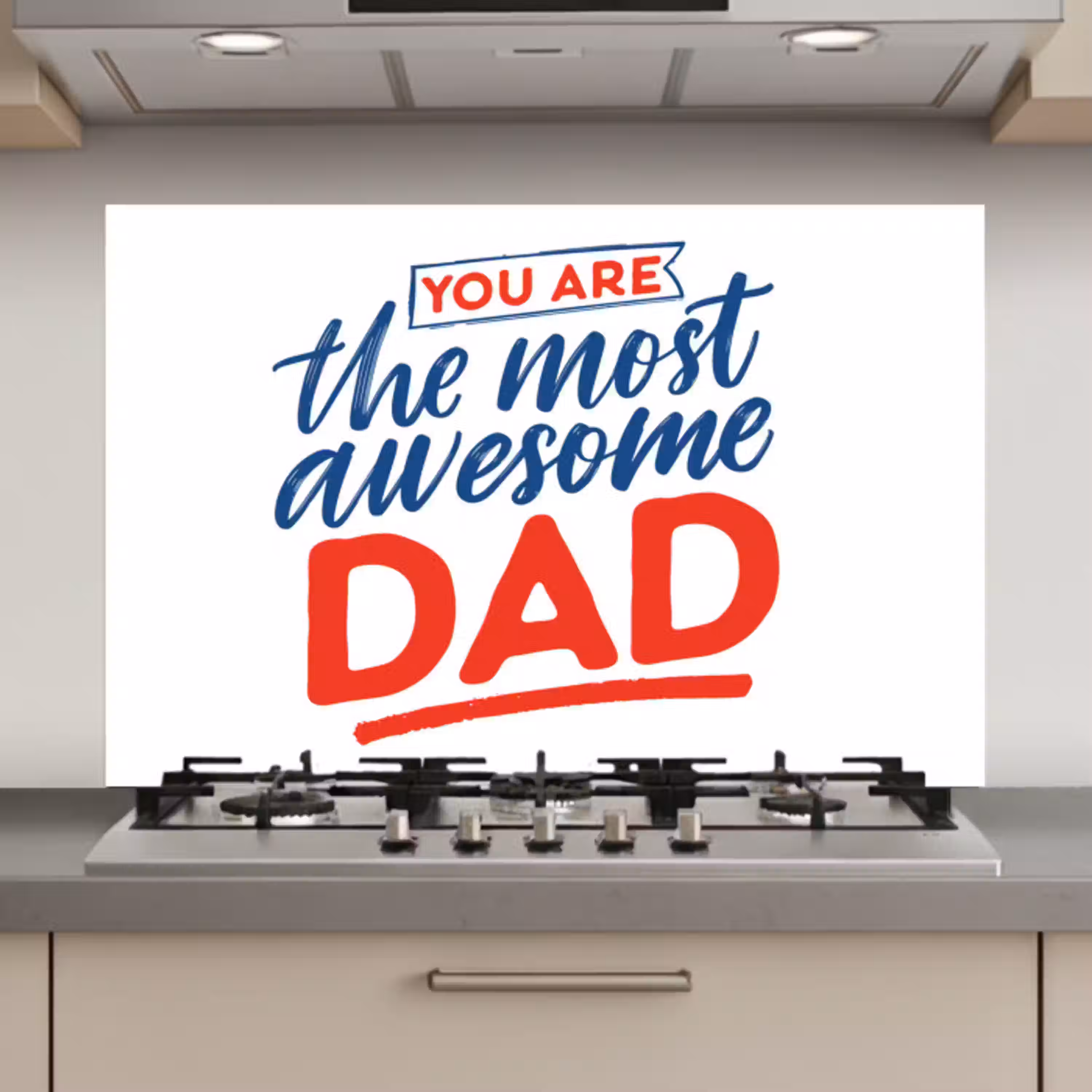 Papa - Vaderdag - Spreuken keuken achterwand spatscherm klein -3d_website