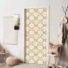 Bloemen - Patroon - Beige deurposter klein 289 -sfeer6