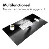 Golfbal - Wazig - Zwart Muismat XXL klein -sfeer4