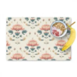 Lotus - Bloemen - Roze Placemat vinyl groot 368 -zzzproduct_Kitchenyeah-website