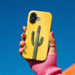 Cactus - Groen - Minimalistisch Toughcase MagSafe Apple iPhone 17 klein -Sfeer1V