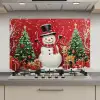 Feestvreugde - Winterbos - Kleurrijk keuken achterwand spatscherm klein -3d_website