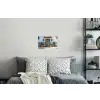 Deur - Manden - Planten Muursticker klein -slaapkamer