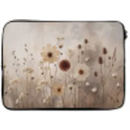 Wilde bloemen - Botanisch - Vintage - Natuur - Rustiek laptophoes neopreen klein -zkaufland3dotto