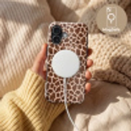 Giraf - Vacht - Klassiek - Bruin Toughcase MagSafe Apple iPhone 17 klein -USP_MagsafeV