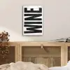 Vintage - Japandi - Wine - Decoratie plexiglas 5mm klein -sfeer4