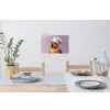 Papegaai - Koksmuts - Nieuwsgierig - Vogel Muursticker klein -eettafel