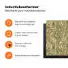 Abstract - Marmer - Groen Inductie beschermer vinyl 3mm klein 276 -zzzzzzz-td-ups