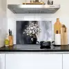 Bloemen - Wit - Vaas - Abstract Inductie beschemer met haakjes klein -sfeer2