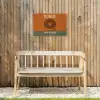 Donut - Spikkels - Kleurrijk - Quote Tuinposter op houten frame 2 cm dik klein -sfeer4